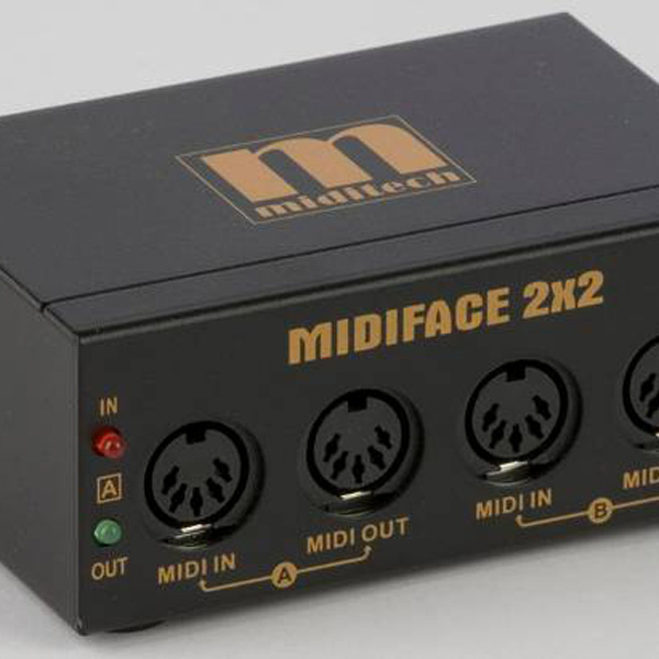 MIDITECH MIDIFACE 2x2 - Interfejs MIDI/USB
