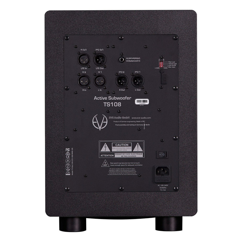 EVE AUDIO TS108 – subwoofer aktywny 8"