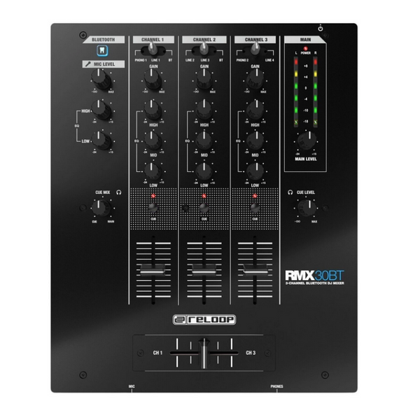 RELOOP RMX-30 BT - Mikser DJski 3-kanałowy