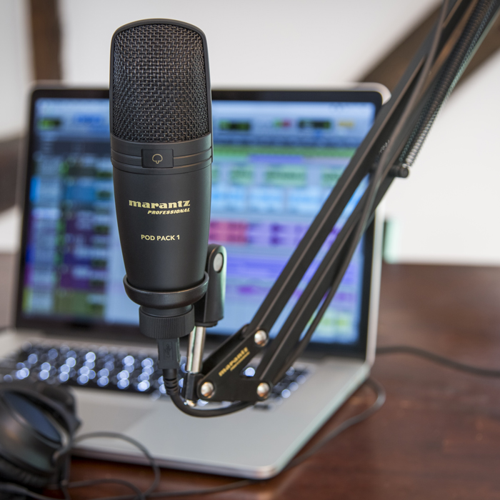 Marantz Pod Pack 1 - Mikrofon USB oraz uchwyt