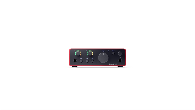 FOCUSRITE Scarlett Solo 4th Gen – interfejs audio USB-C 2x2