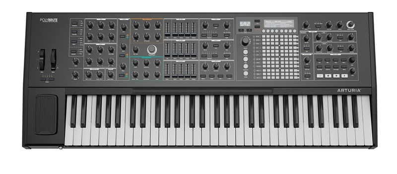 ARTURIA PolyBrute Noir – polifoniczny syntezator analogowy z morphingiem
