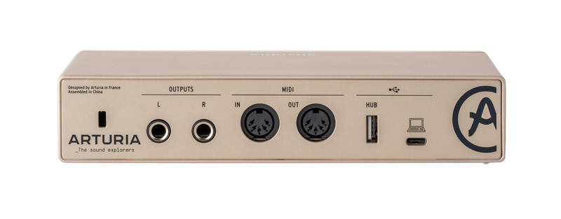 ARTURIA MiniFuse 2 Champagne – interfejs audio USB-C 2x2