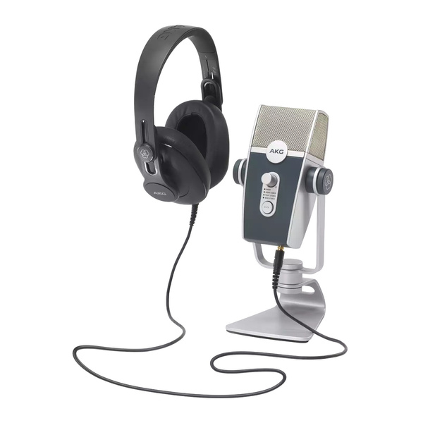 AKG Podcaster Essentials - AKG Lyra C44-USB + AKG K371