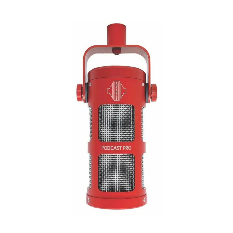 SONTRONICS Podcast Pro Red – mikrofon dynamiczny do podcastów