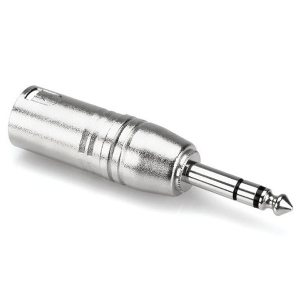 Hosa - Adapter wtyk XLRm - wtyk TRS 6.35mm