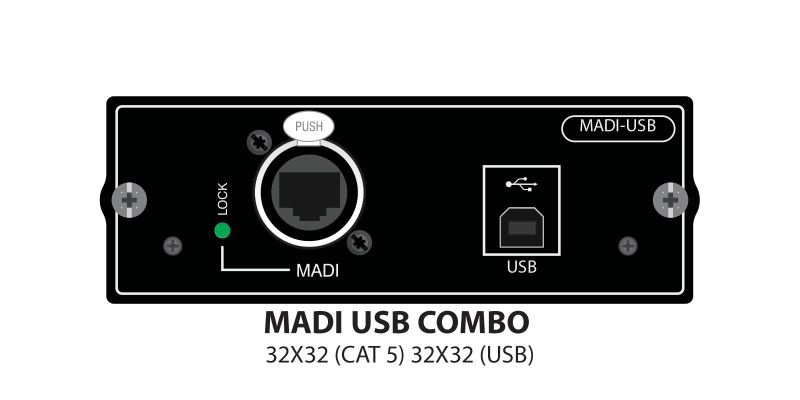 Soundcraft Si Option Card: MADI/USB - Karta rozszerzeń Si [5046678.V]