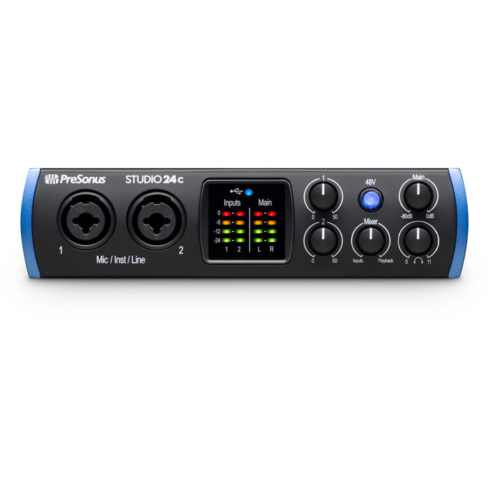 PreSonus Studio 24c - Interfejs Audio USB-C