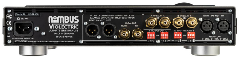 Violectric Niimbus US 5 PRO - Wzmacniacz słuchawkowy