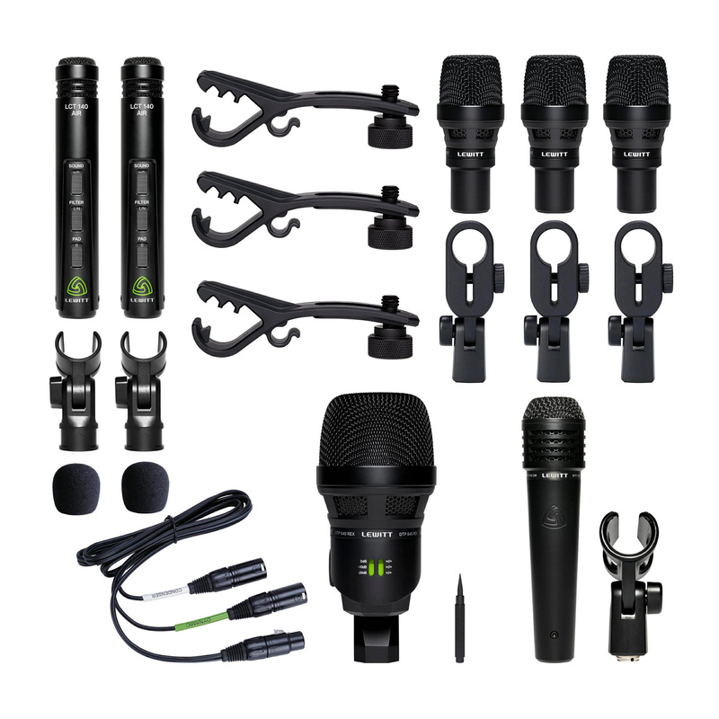 LEWITT BEATKITPRO – profesjonalny zestaw mikrofonów perkusyjnych (7 szt.)