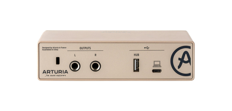 ARTURIA MiniFuse 1 Champagne – interfejs audio USB-C 1x2