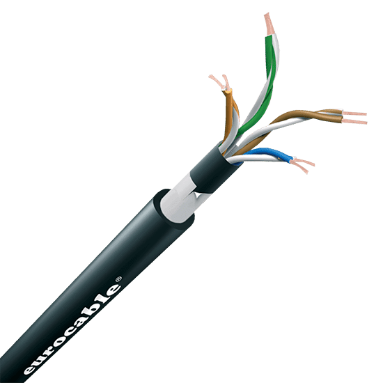 Touring grade extraflex Cat.6U/UTP cable - bardzo elastyczny kabel CAT6, służący do transmisji da...