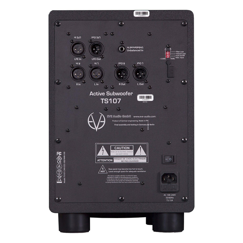 EVE AUDIO TS107 – subwoofer aktywny 7"