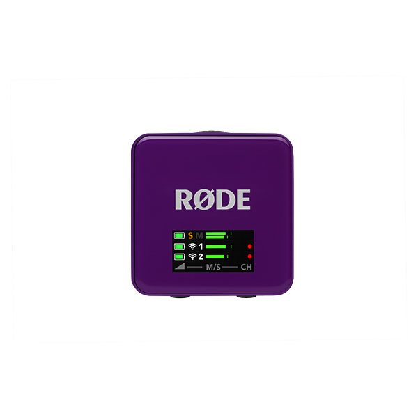 RODE Wireless GO III fioletowy - bezprzewodowy system mikrofonowy