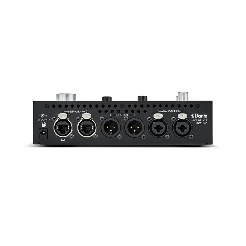 FOCUSRITE X2P – interfejs 2x2 Dante z preampami