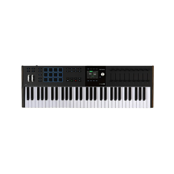 ARTURIA KeyLab 61 mk3 Black – kontroler MIDI z ekranem i DAW integracją