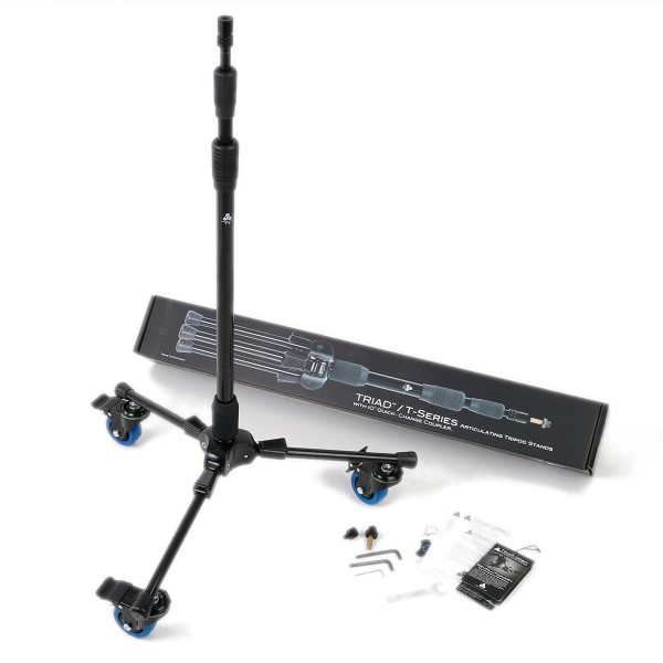 Triad Orbit T3C - Tall Tripod Stand with Casters