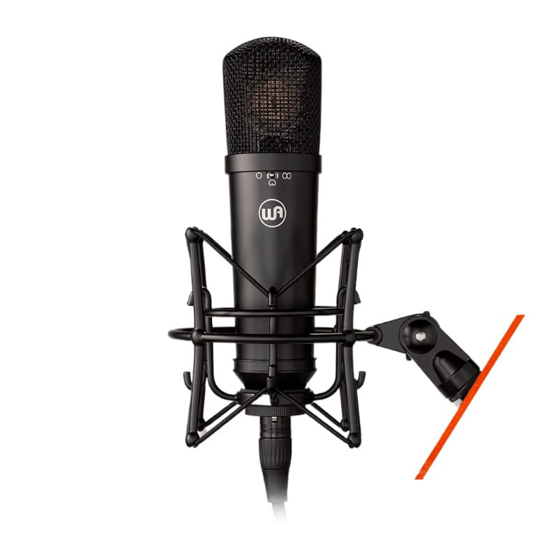 Warm Audio WA-87jr Black - Mikrofon Pojemnościowy