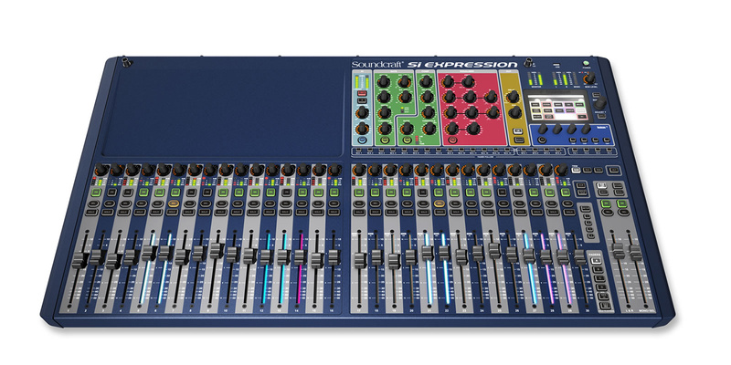 Soundcraft Si Expression 3 - Cyfrowa konsoleta mikserska