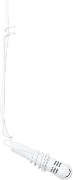 AKG CHM99 white - Mikrofon zwieszany z adapterem Phantom na kablu