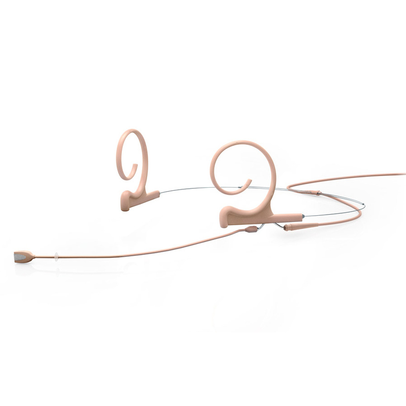 DPA 4166-OC-F-F00-MH - 4166 CORE Omni Flex Headset Mic, 90 mm Boom, Beige, MicroDot