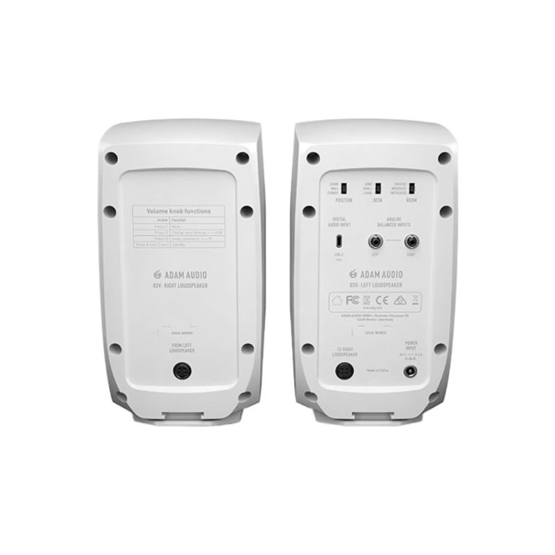 ADAM D3V WH - Monitory aktywne