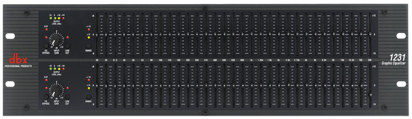 dbx 1231 - Korektor graficzny - 31-pasmowy