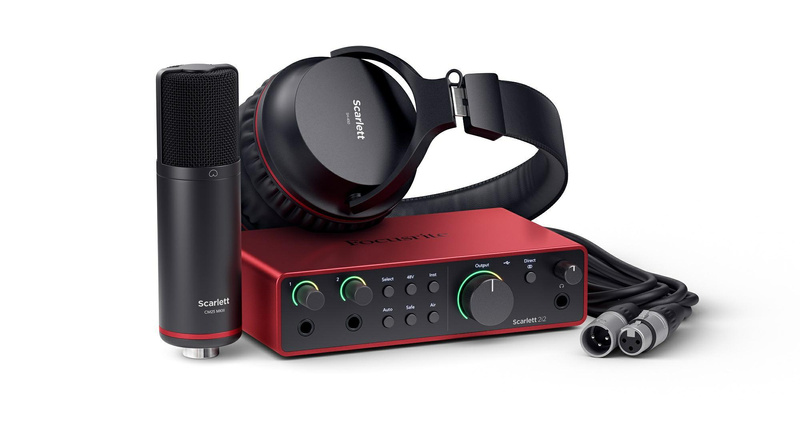 FOCUSRITE Scarlett 2i2 Studio 4th Gen – zestaw nagraniowy