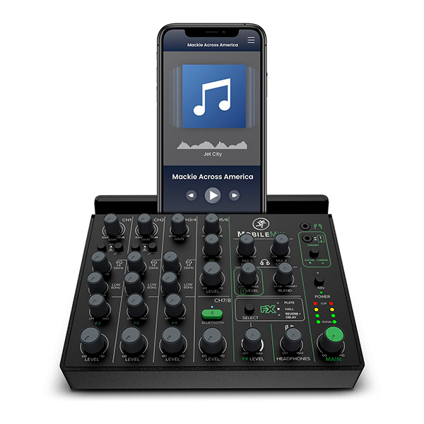 Mackie MobileMix - Przenośny mikser audio/stremingowy