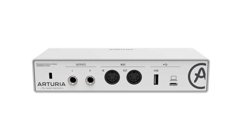 ARTURIA MiniFuse 2 White – interfejs audio USB-C 2x2
