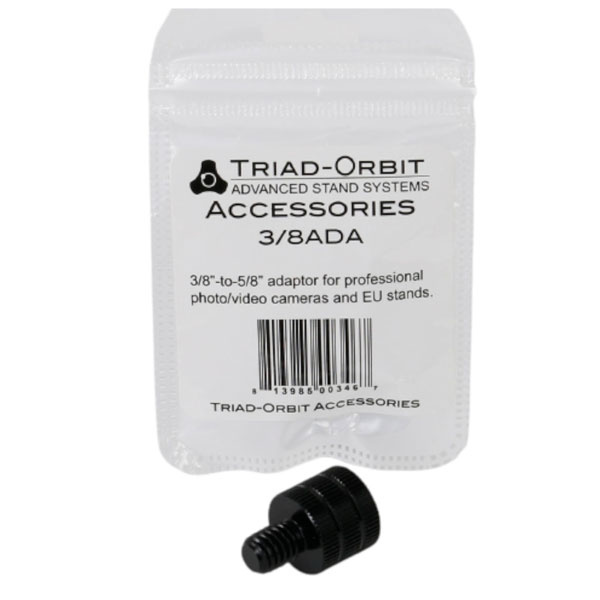 Triad Orbit 3/8ADA - 5/8 Female to 3/8 Male IO-H Adapter
