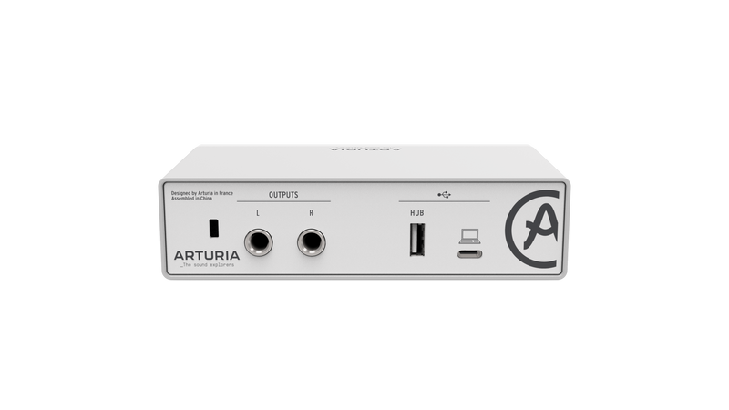 ARTURIA MiniFuse 1 White – interfejs audio USB-C 1x2