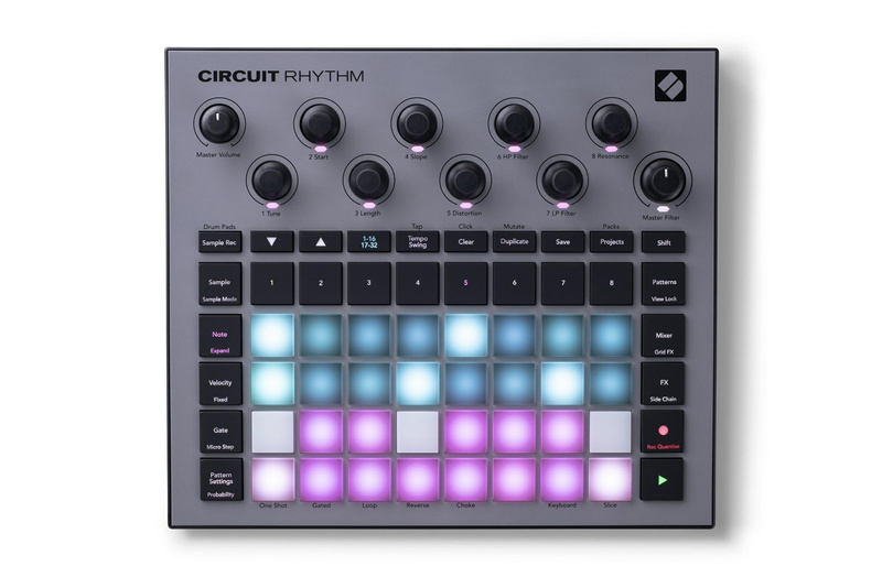 NOVATION Circuit Rhythm – sampler groovebox