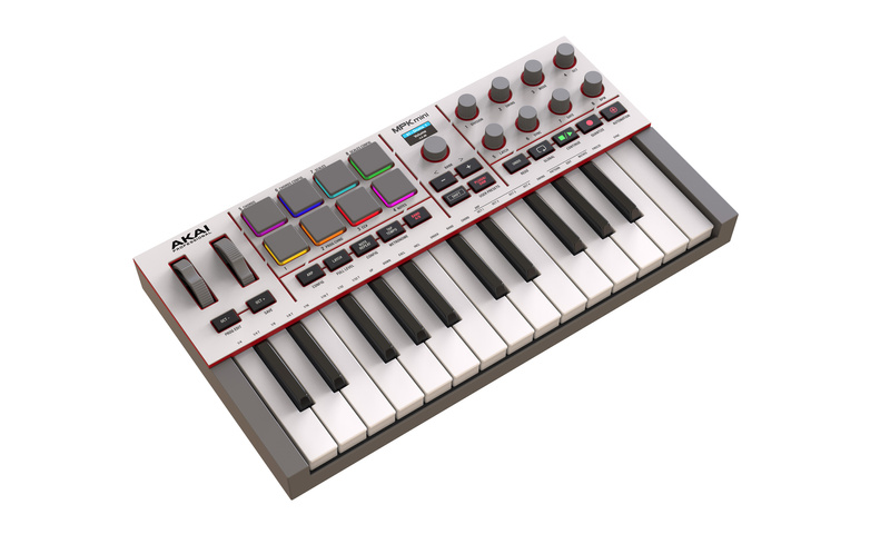 AKAI MPK MINI 4 GREY - Mini klawiatura sterująca