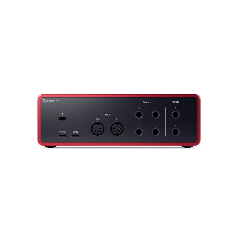 FOCUSRITE Scarlett 4i4 4th Gen – interfejs audio USB-C 4x4