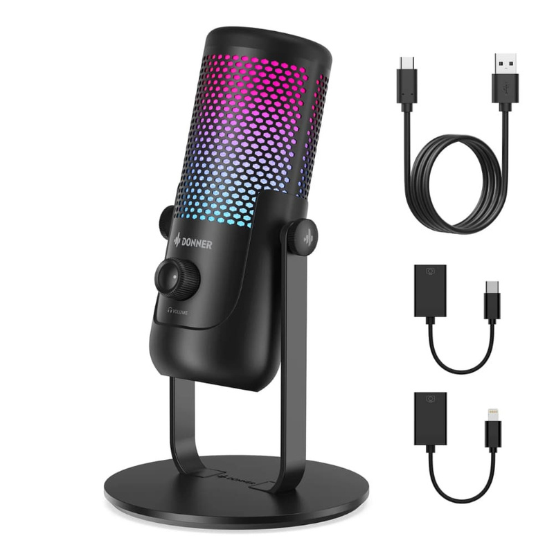 DONNER Neotrack LX - Mikrofon Pojemnościowy USB