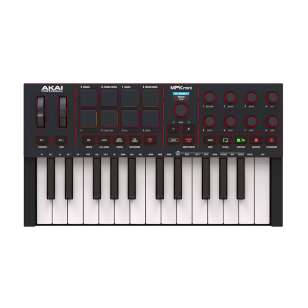 AKAI MPK MINI 4 BLACK - Mini klawiatura sterująca