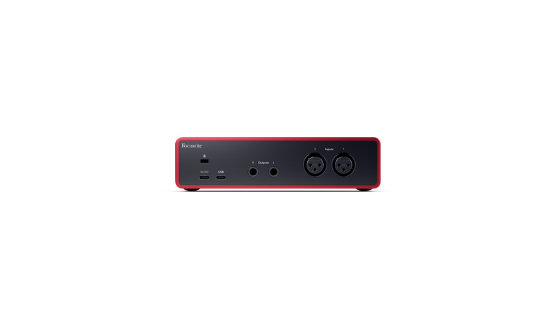 FOCUSRITE Scarlett 2i2 4th Gen – interfejs audio USB-C 2x2