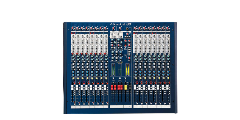 Soundcraft LX7ii 16ch 16+4/4/3 - Analogowa konsoleta mikserska