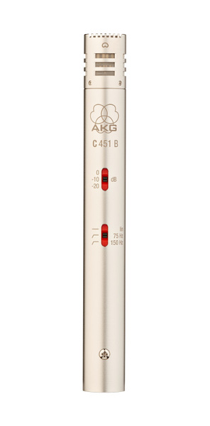 AKG C451 B - Mikrofon pojemnościowy instrumentalny