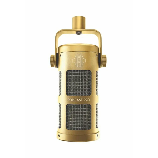 SONTRONICS Podcast Pro Gold – mikrofon dynamiczny do podcastów