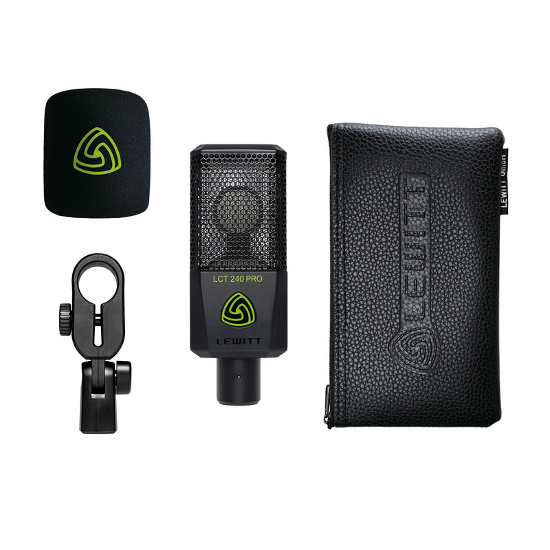 LEWITT LCT 240 PRO BK – mikrofon pojemnościowy do wokalu