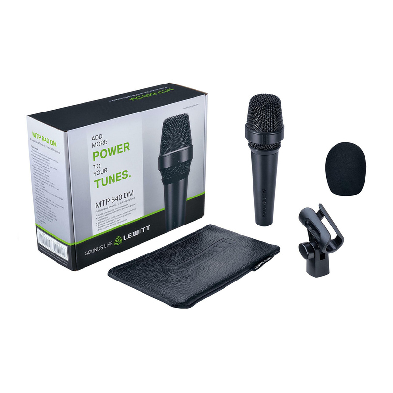 LEWITT MTP 840 DM – flagowy mikrofon dynamiczny z preampem