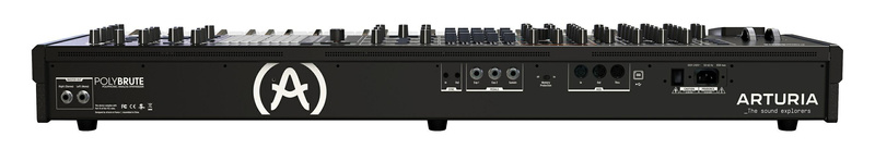 ARTURIA PolyBrute Noir – polifoniczny syntezator analogowy z morphingiem