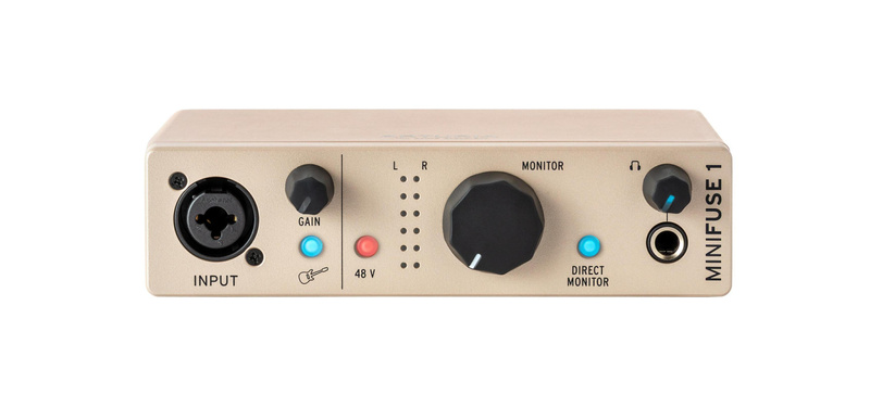 ARTURIA MiniFuse 1 Champagne – interfejs audio USB-C 1x2