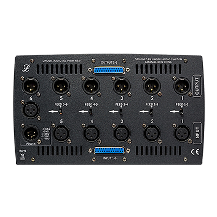 Lindell 506 Power MKII - Obudowa Rack-500 6 slotów