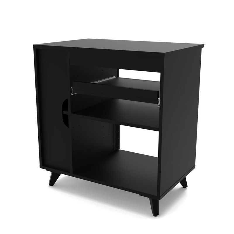 GLORIOUS Modular Side Rack Black