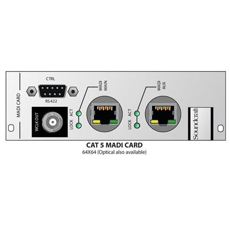 Karta rozszerzeń Compact Stage Box - MADI HD CAT5 - Karta rozszerzeń Compact Stage Box - MADI HD ...