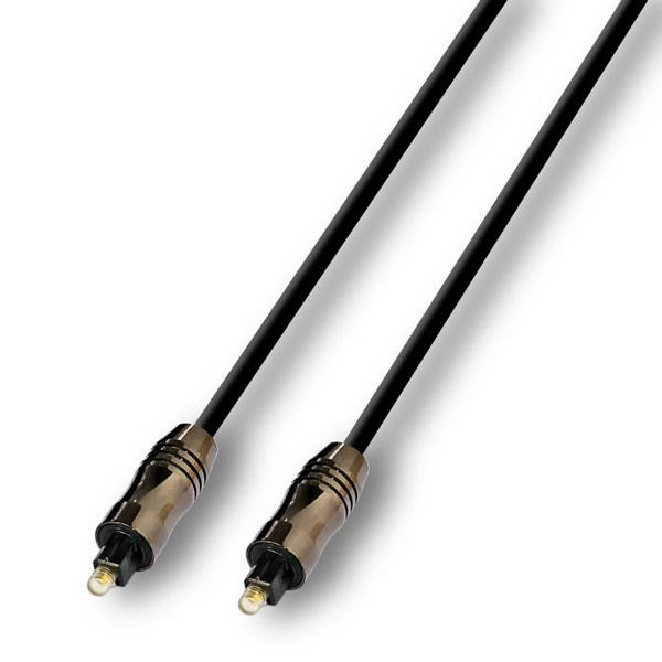 ALVA - Kabel Optyczny Toslink metal 1m