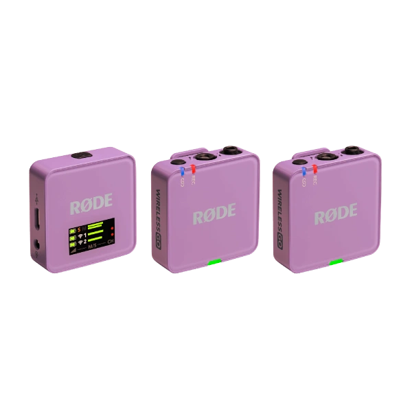 RODE WIRELESS GO III Lilac - Bezprzewodowy system mikrofonowy 